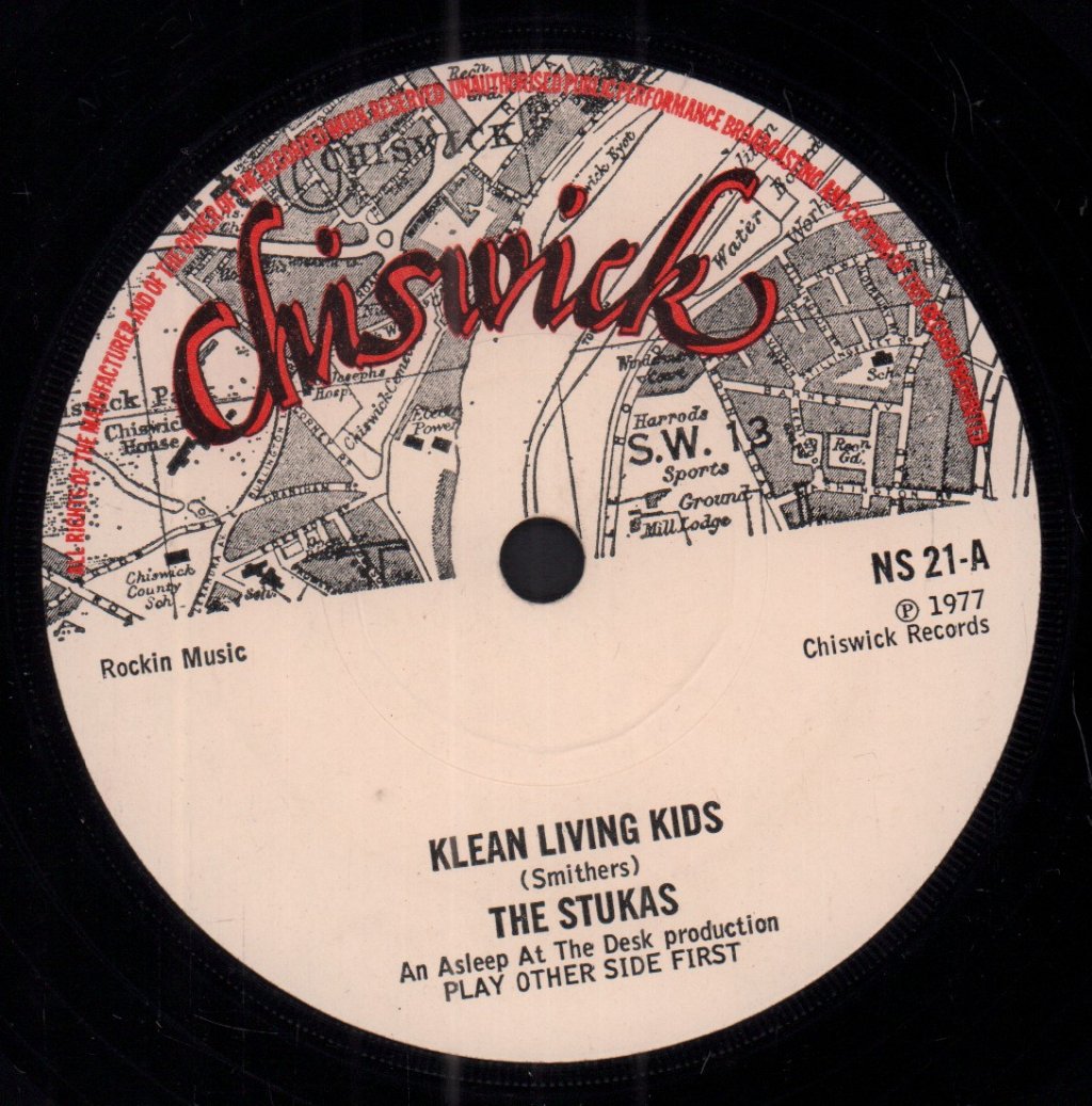 Stukas - Klean Livin Kids / Oh Little Girl - 7 Inch