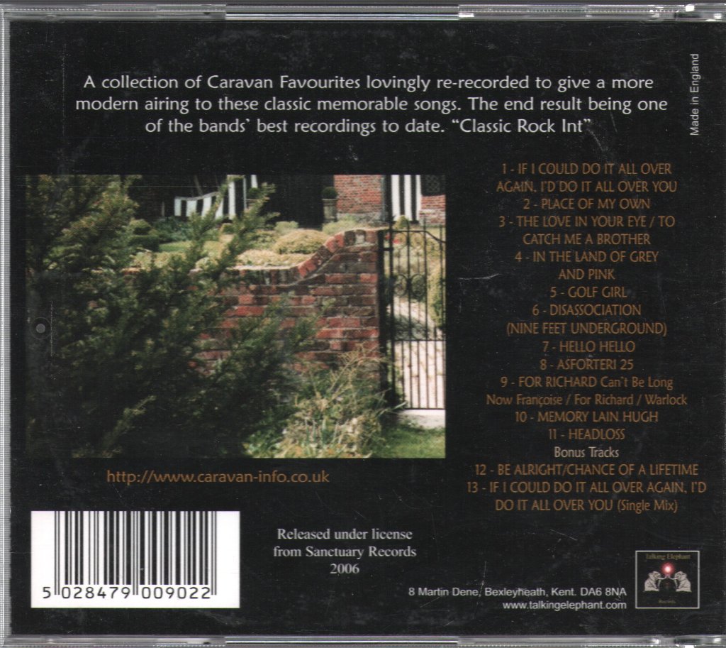 Caravan - All Over You - Cd
