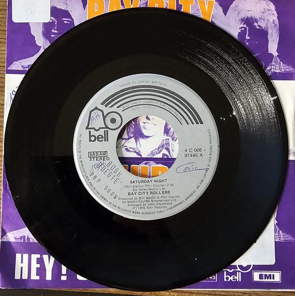 Bay City Rollers - Saturday Night - 7 Inch