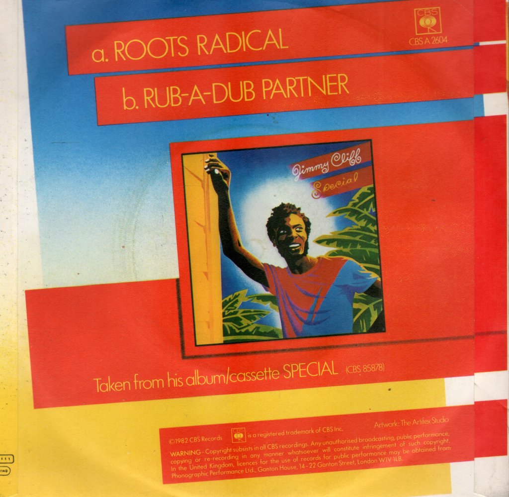 Jimmy Cliff - Roots Radical - 7 Inch