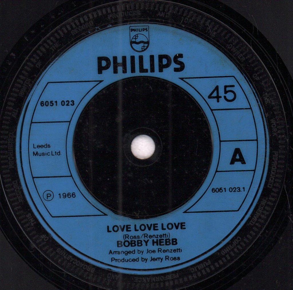 Bobby Hebb - Love Love Love - 7 Inch