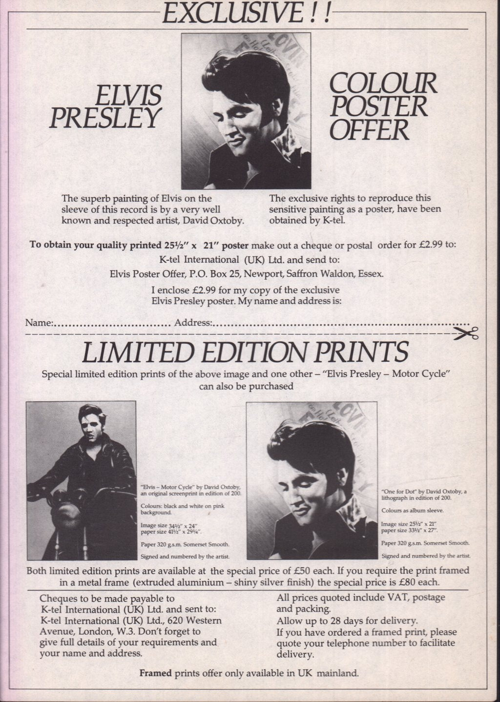 Elvis Presley - Inspirations - Lp