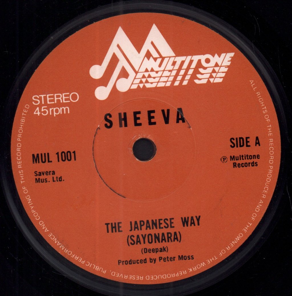 Sheeva - Japanese Way - 7 Inch