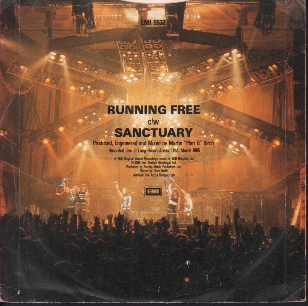 Iron Maiden - Running Free - 7 Inch
