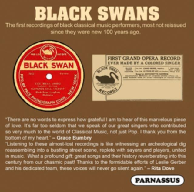 Various Artists - Black Swans: the First Recordings of Black Classical Music Performers - Cd