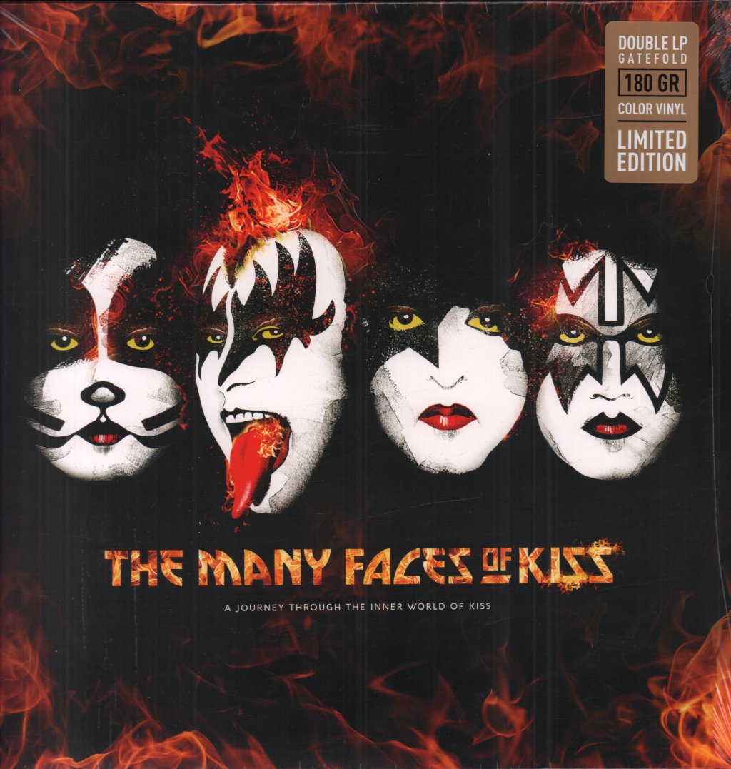 Various Artists - Many Faces Of KISS: A Journey Through The Inner World Of KISS - Double Lp