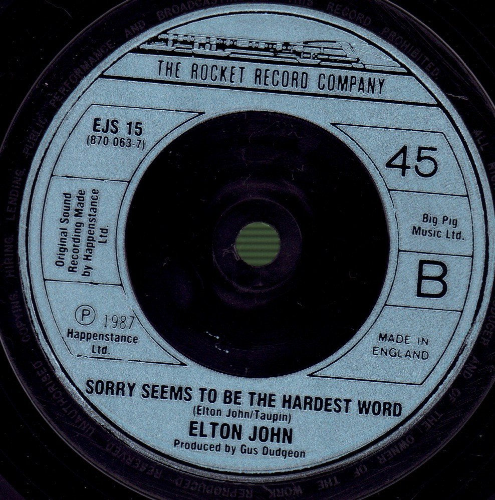 Elton John - Candle In The Wind - 7 Inch