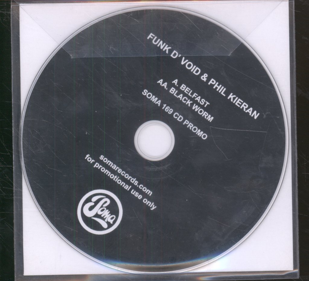 Funk D'void And Phil Kieran - Belfast / Black Worm - Cd