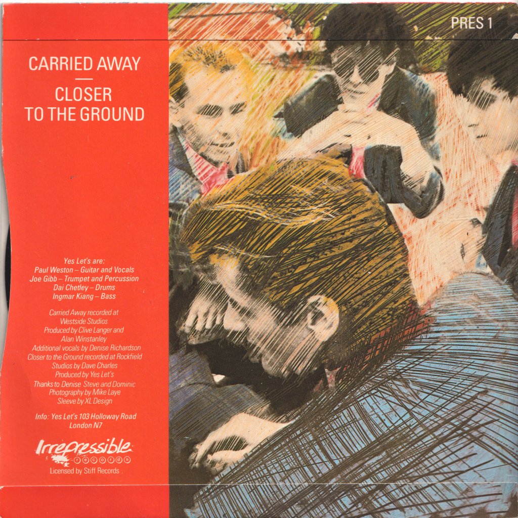 Yes Lets - Carried Away - 7 Inch