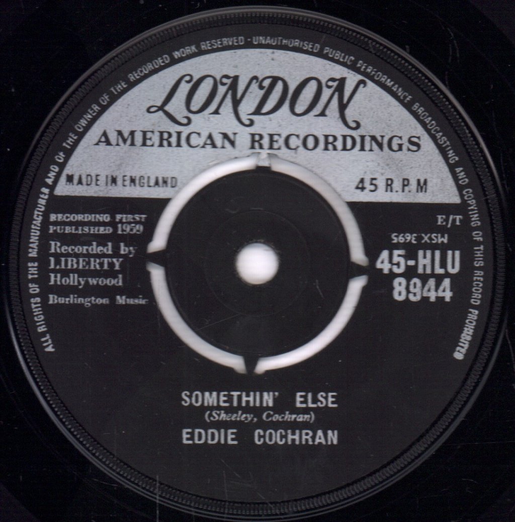 Eddie Cochran - Somethin' Else - 7 Inch