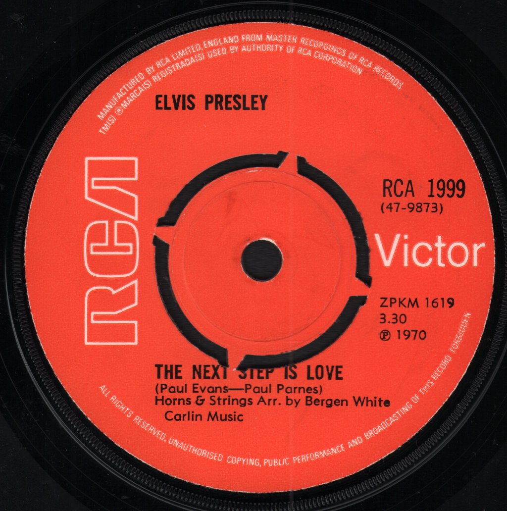 Elvis Presley - I've Lost You - 7 Inch