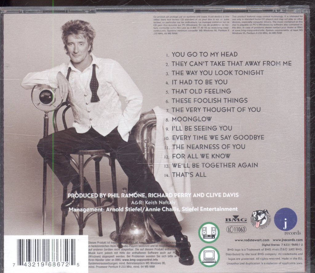 Rod Stewart - It Had To Be You... The Great American Songbook - Cd