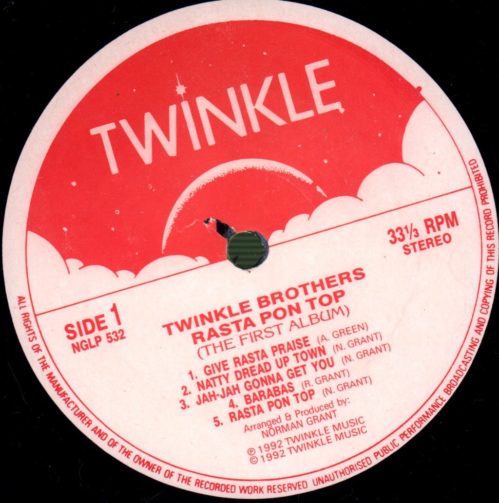 Twinkle Brothers - Rasta Pon Top (The First Album) - Lp