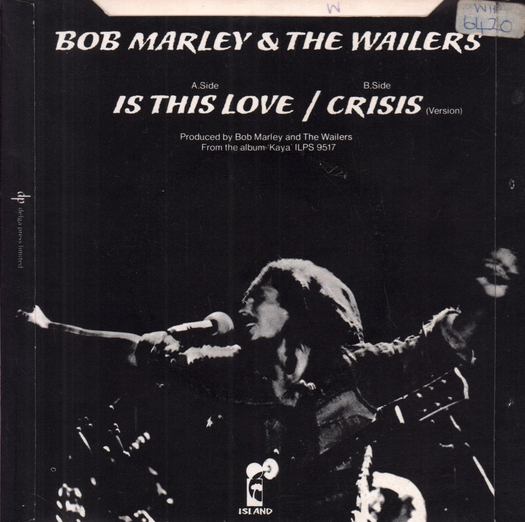 Bob Marley And The Wailers - is this love - 7 Inch