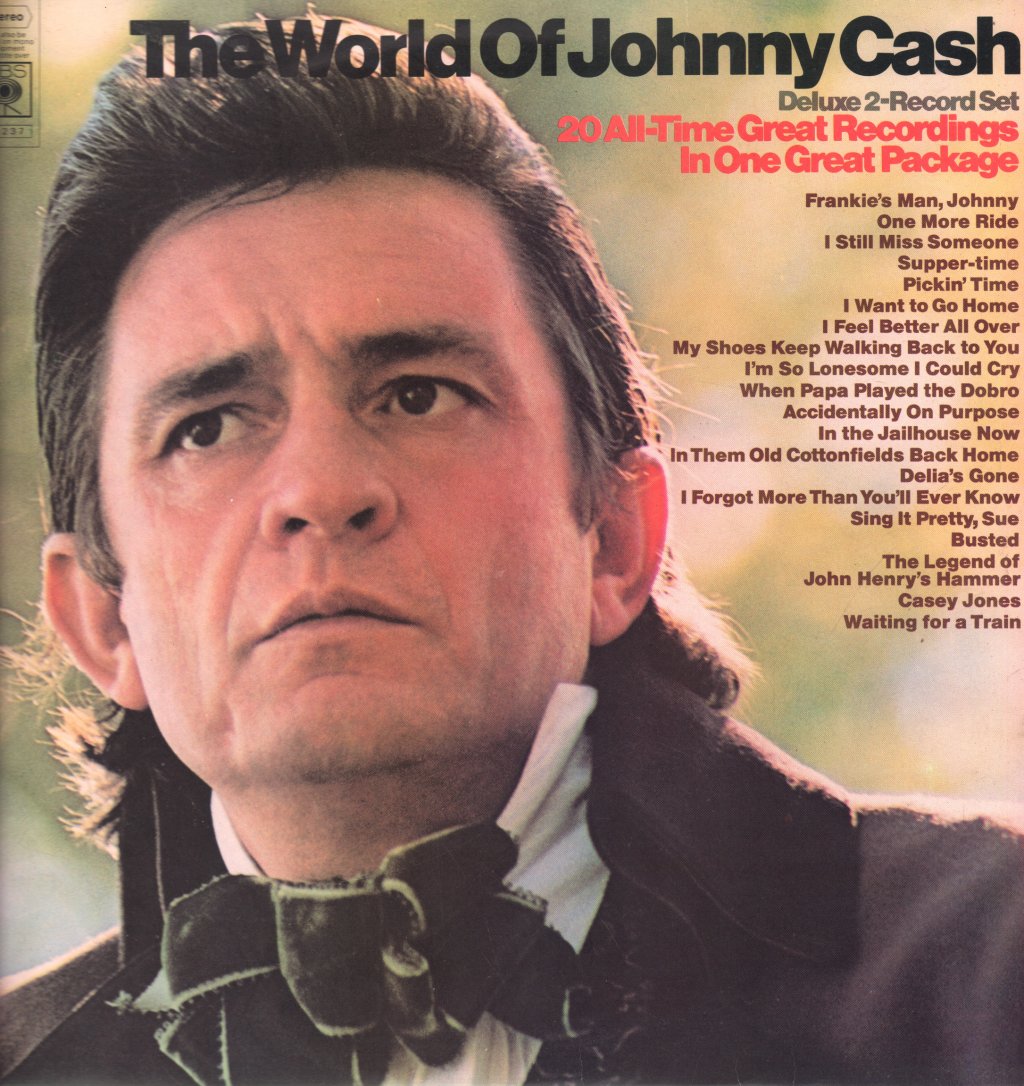 Johnny Cash - World Of Johnny Cash - Double Lp