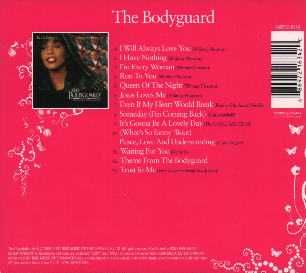 Bodyguard - Original Soundtrack - Cd