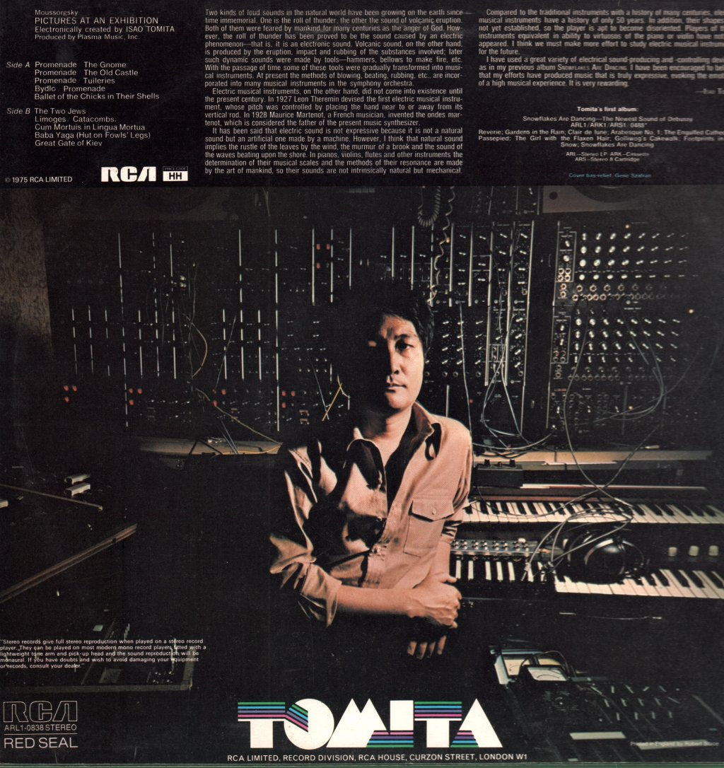 Tomita - Pictures At An Exhibition - Lp