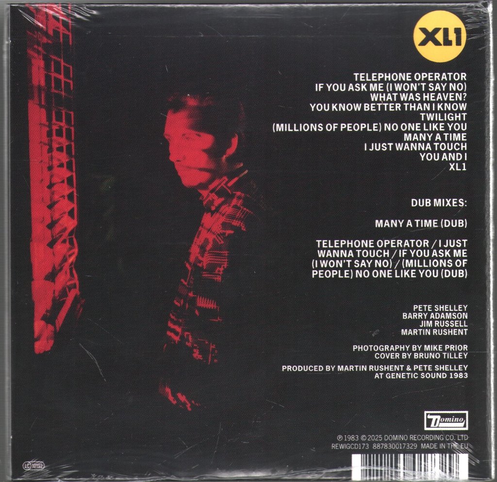 Pete Shelley - Xl.1 - Cd