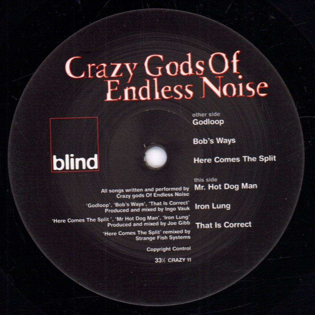 Crazy Gods Of Endless Noise - Inflatable Geek - 10 Inch
