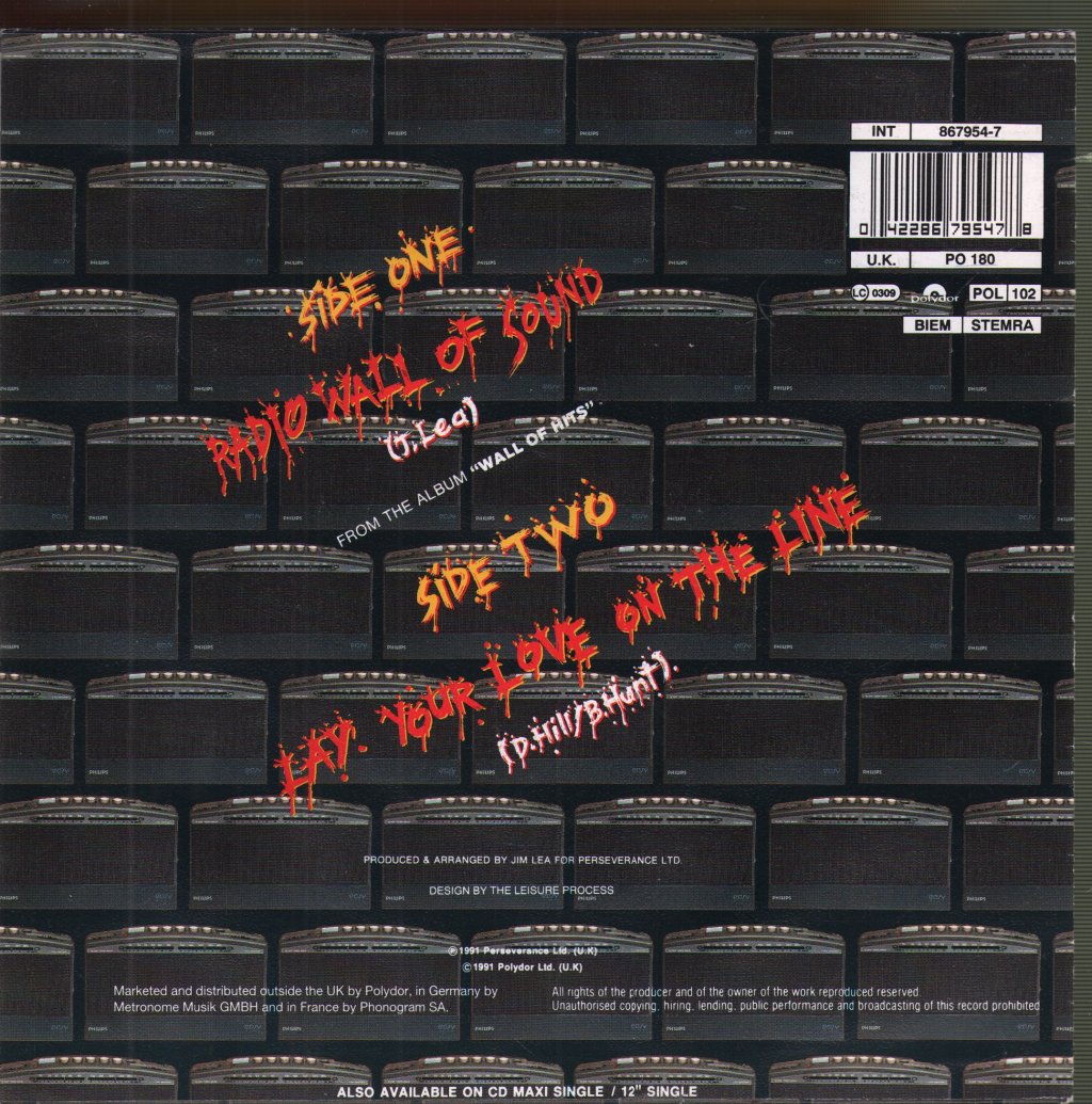 Slade - Radio Wall Of Sound - 7 Inch