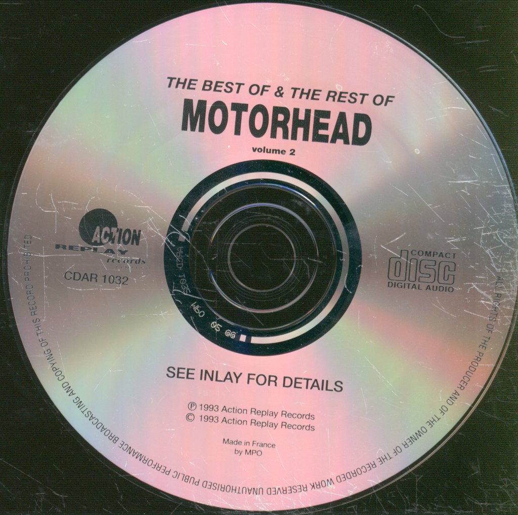 Motorhead - Best Of & The Rest Of Motorhead Volume 2 - Cd