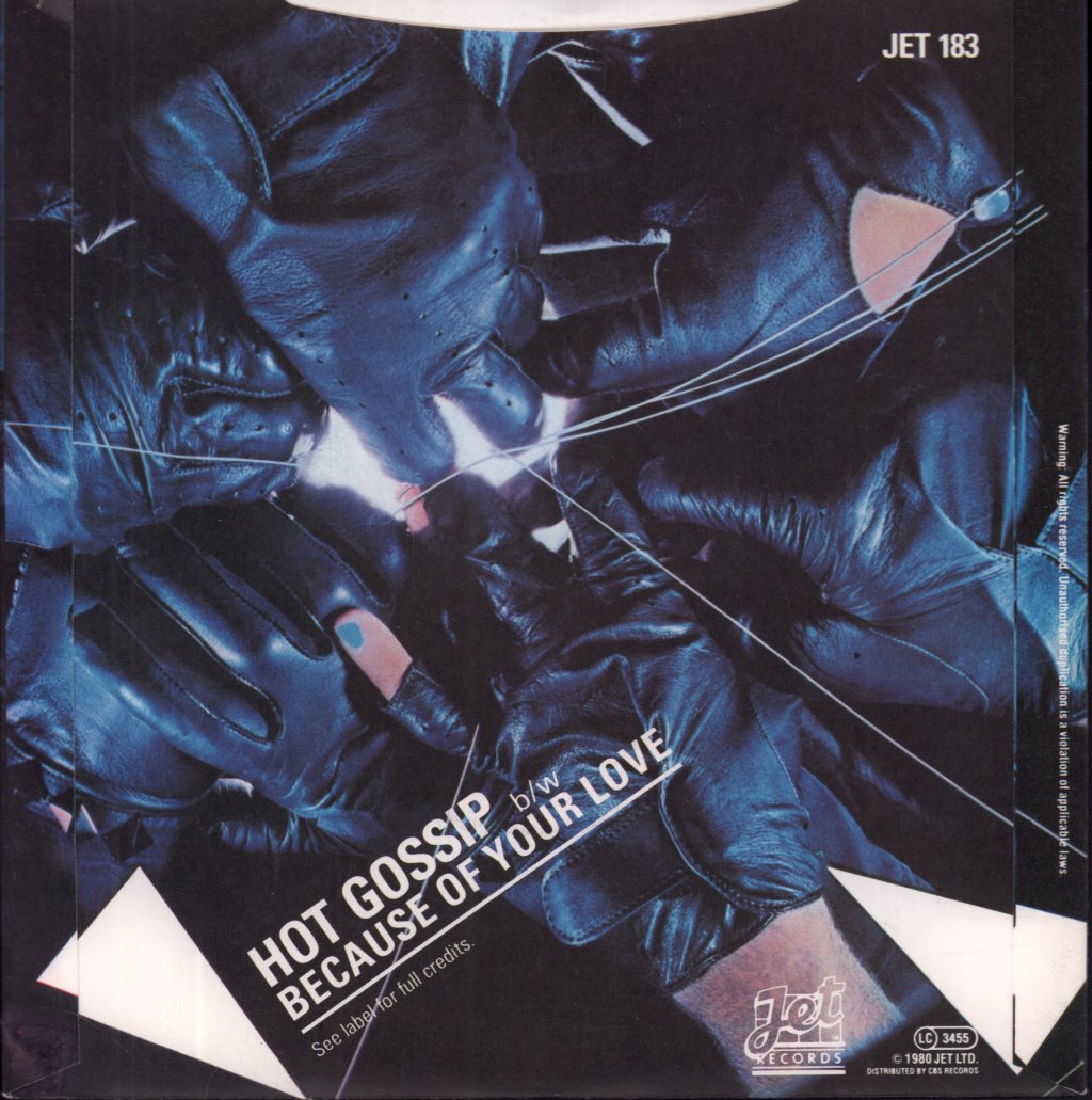 g force featuring gary moore - Hot Gossip - 7 Inch