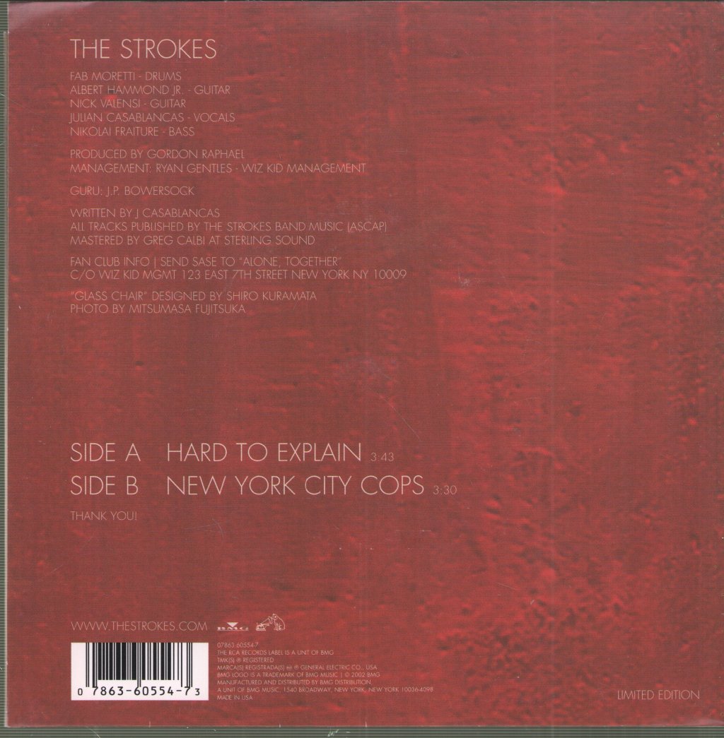 Strokes - Hard To Explain - 7 Inch