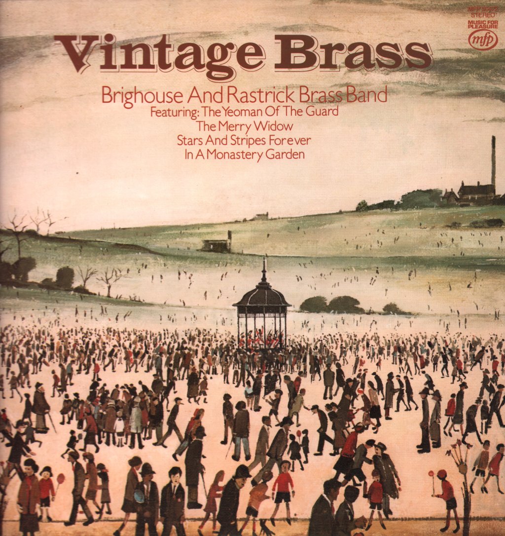 Brighouse And Rastrick Brass Band - Vintage Brass - Lp
