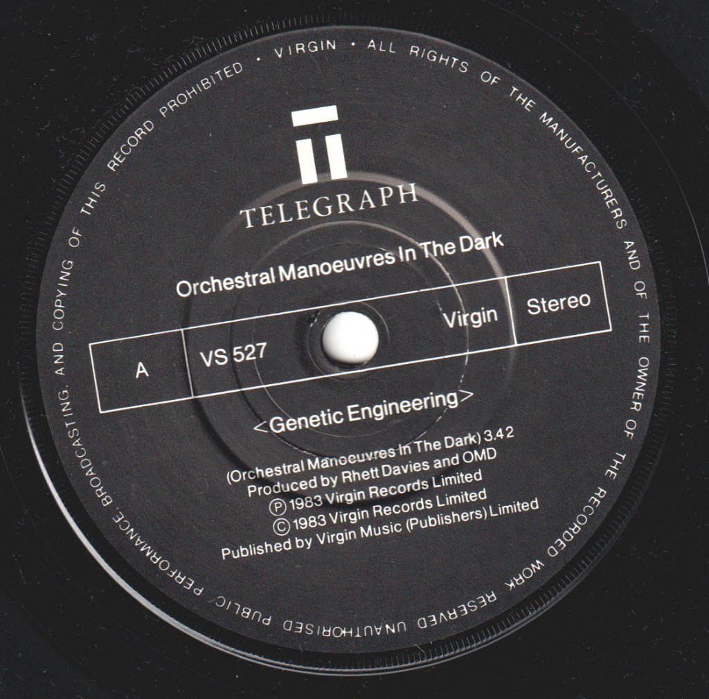 OMD - Genetic Engineering - 7 Inch