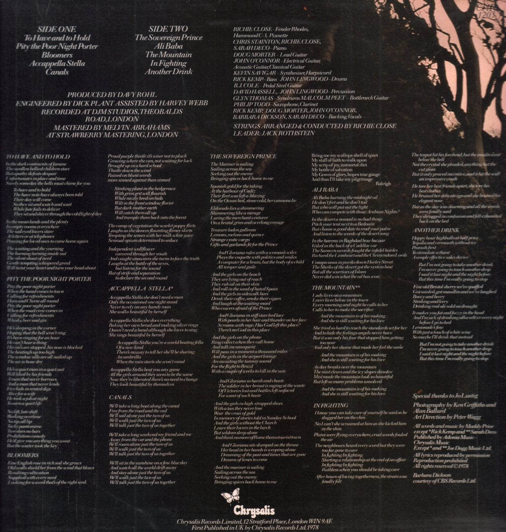 Maddy Prior - Changing Winds - Lp
