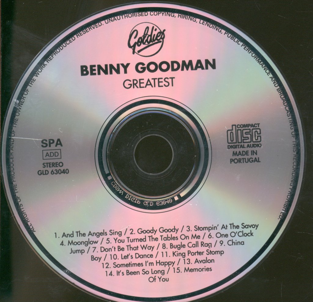 Benny Goodman - Greatest - Cd
