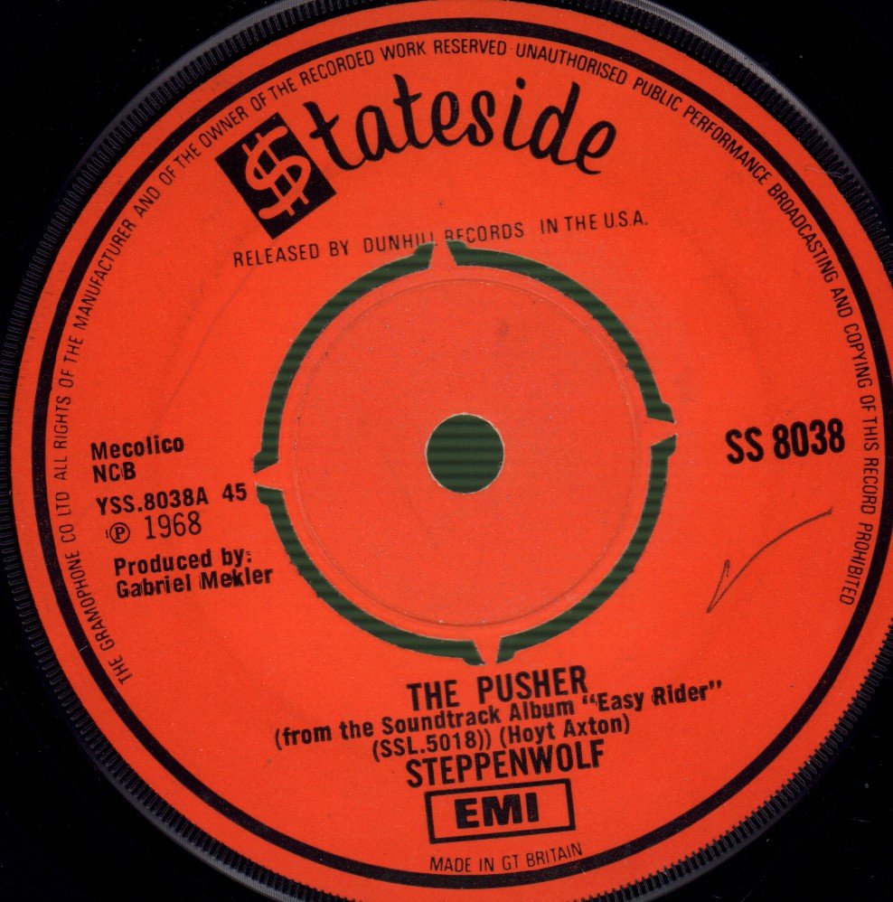 Steppenwolf - Pusher - 7 Inch