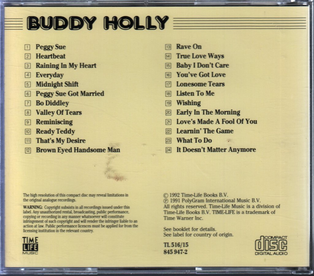 Buddy Holly - Buddy Holly - Cd