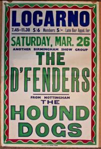 D'fenders / The Hound Dogs - Locarno Saturday Mar 26 - Poster