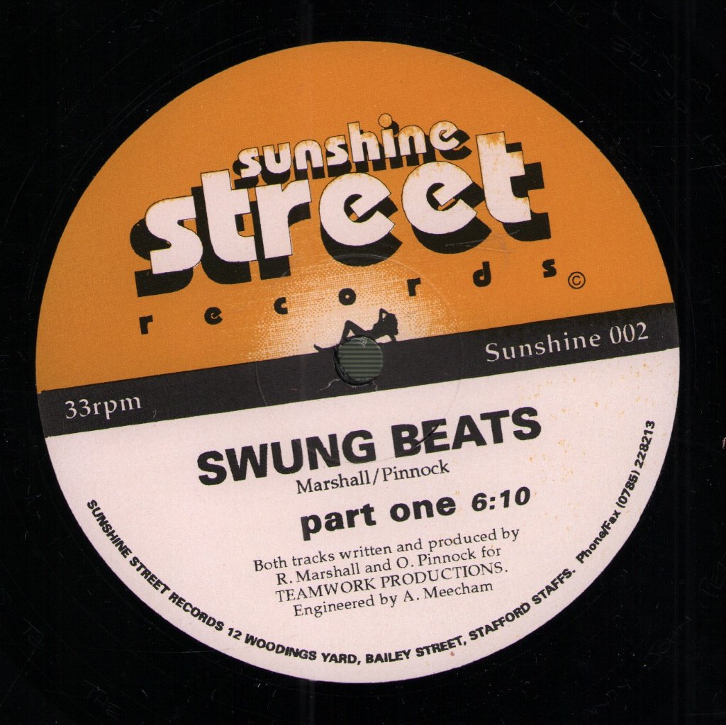 Swung Beats - Swung Beats - 12 Inch