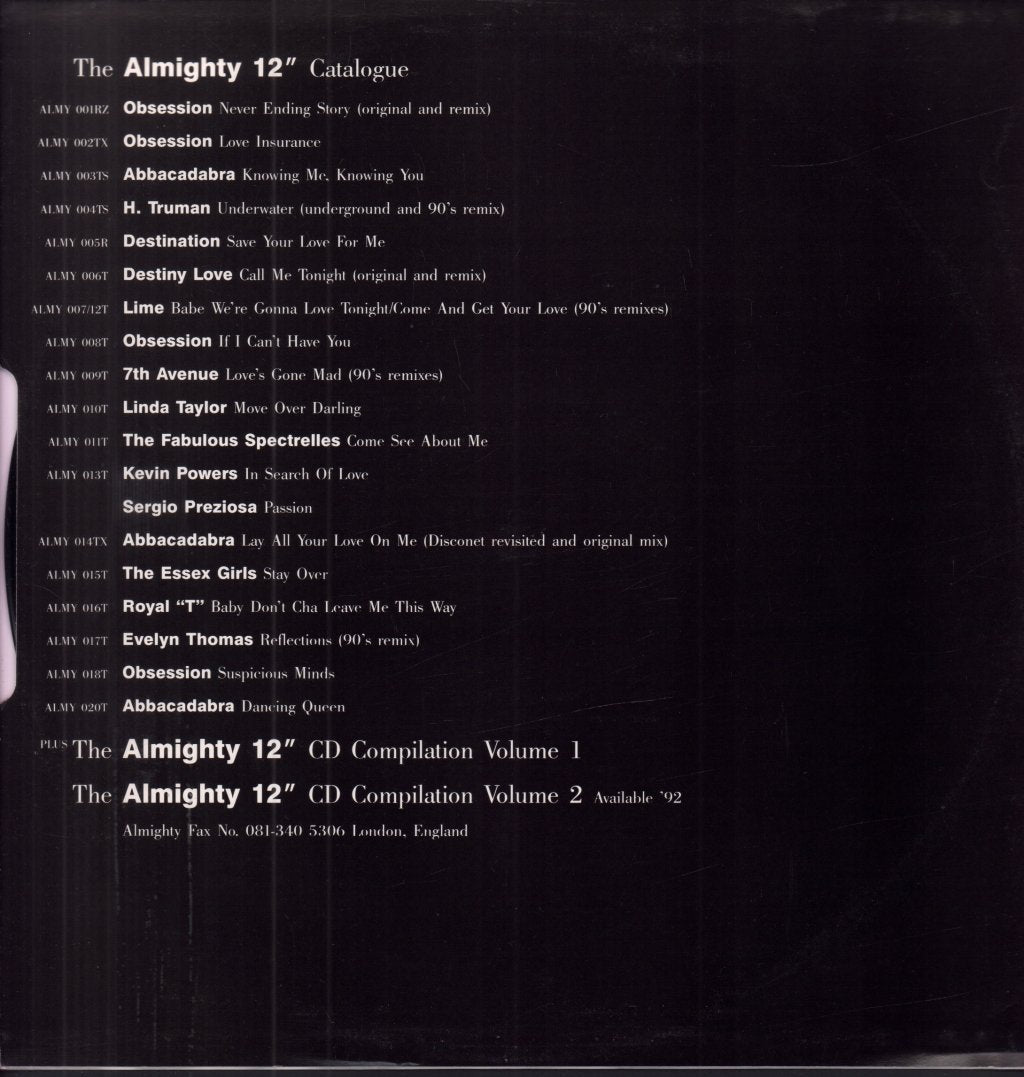 Abbacadabra - Knowing Me, Knowing You - 12 Inch