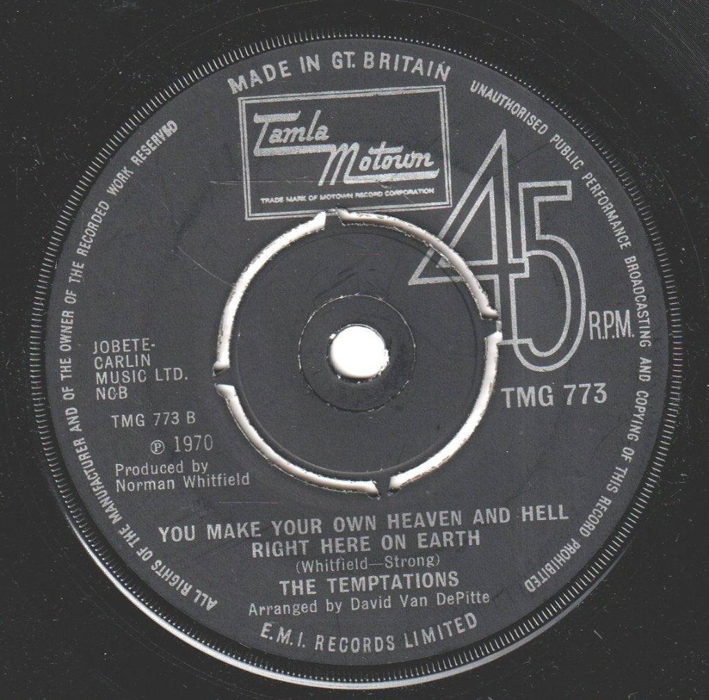 Temptations - Just My Imagination - 7 Inch
