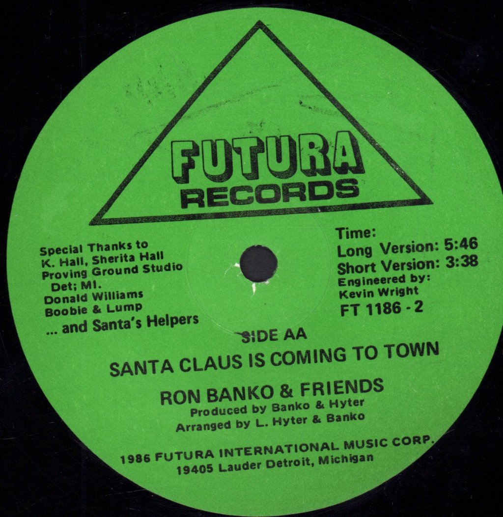 ron banks & friends - Christmas Song - 12 Inch