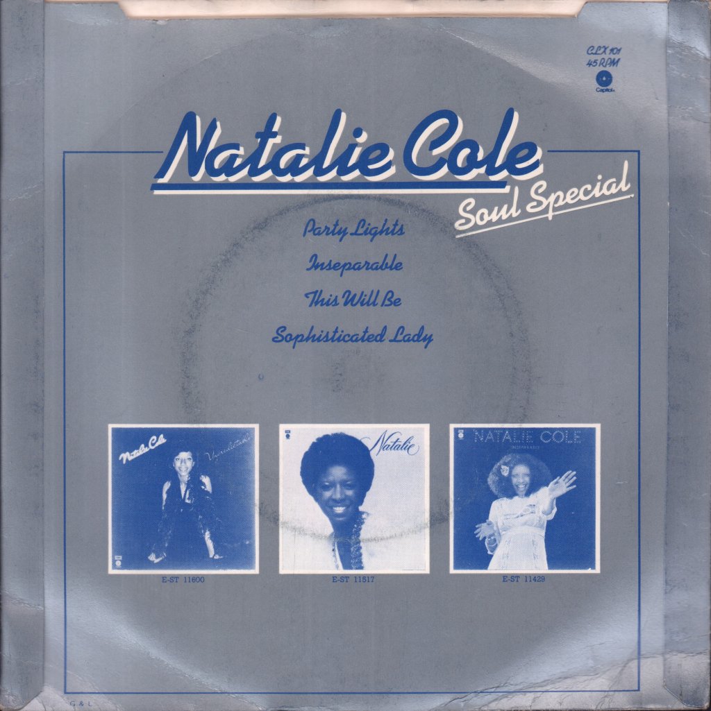 Natalie Cole - Party Lights - 7 Inch