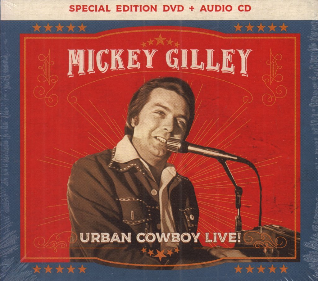 Mickey Gilley - urban cowboy live - Cd/Dvd