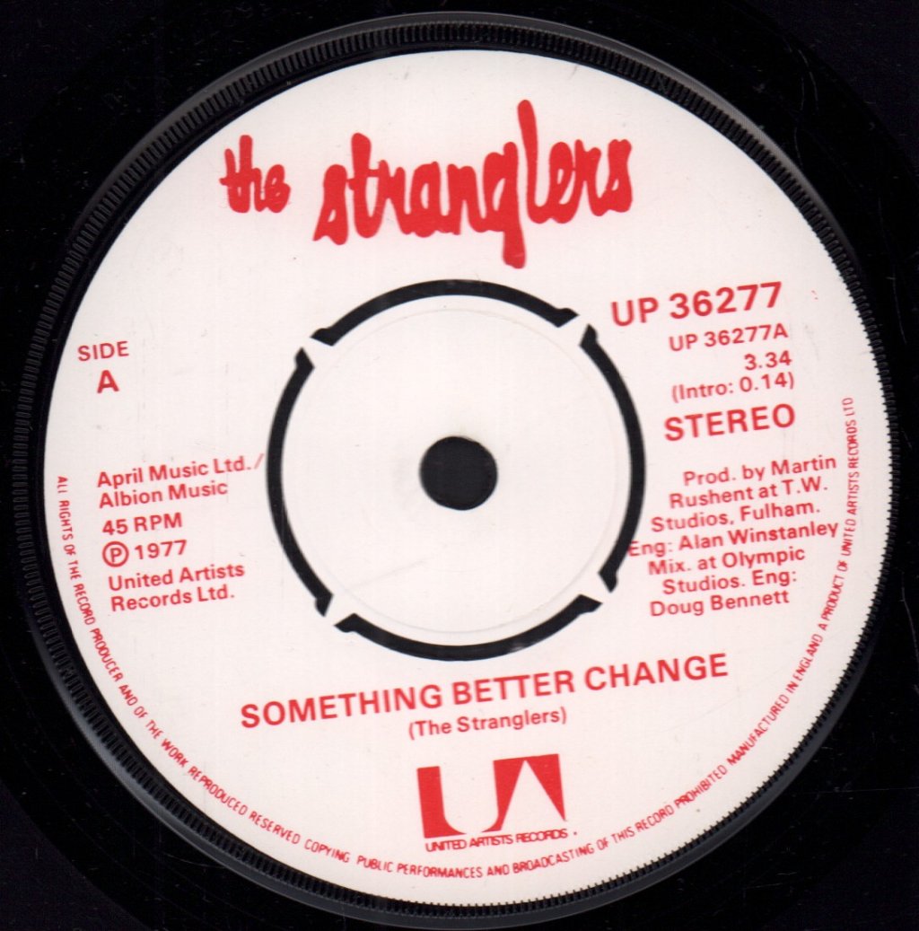 Stranglers - Something Better Change - 7 Inch