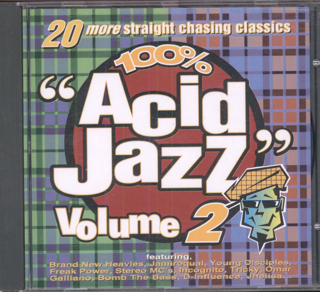 Various Artists - 100% Acid Jazz Volume 2 (20 More Straight Chasing Classics) - Cd