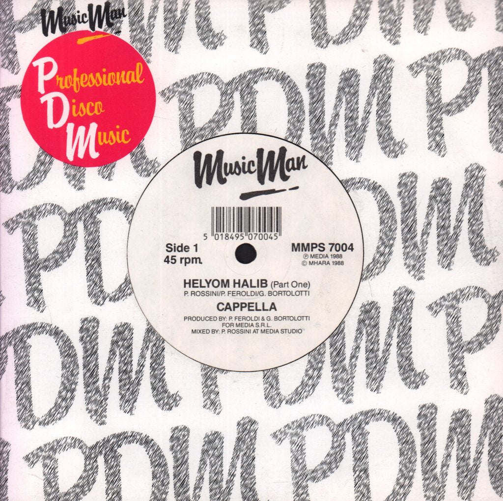 Cappella - Helyom Halib - 7 Inch