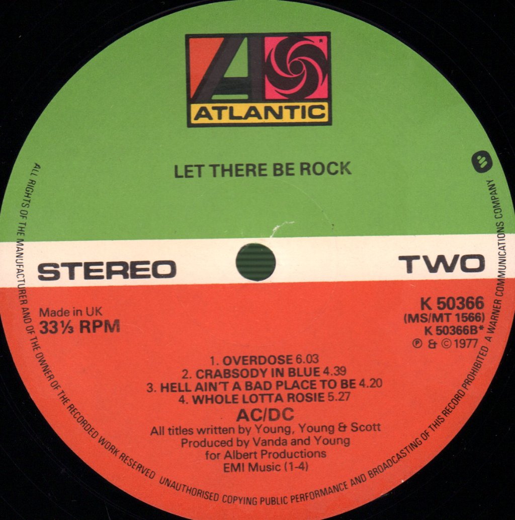 AC/DC - Let There Be Rock - Lp
