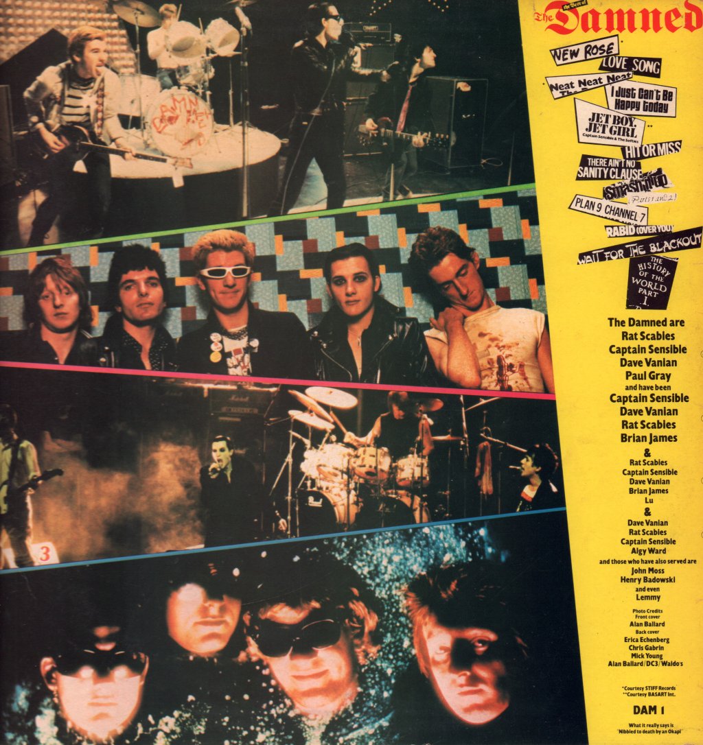 Damned - Another Great Record From The Damned (Best Of) - Lp