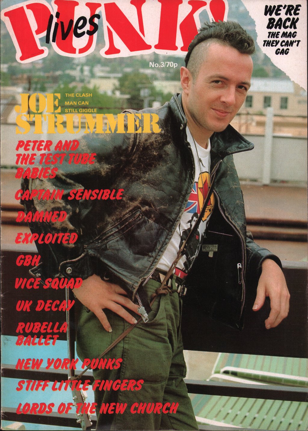Joe Strummer/Charge - Punk Lives no.3 - Magazine