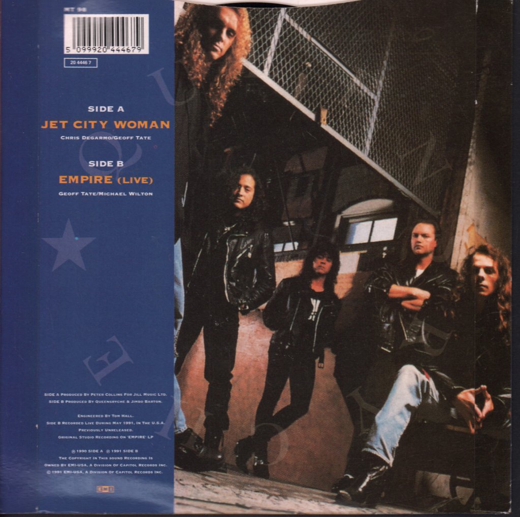 Queensryche - Jet City Woman - 7 Inch