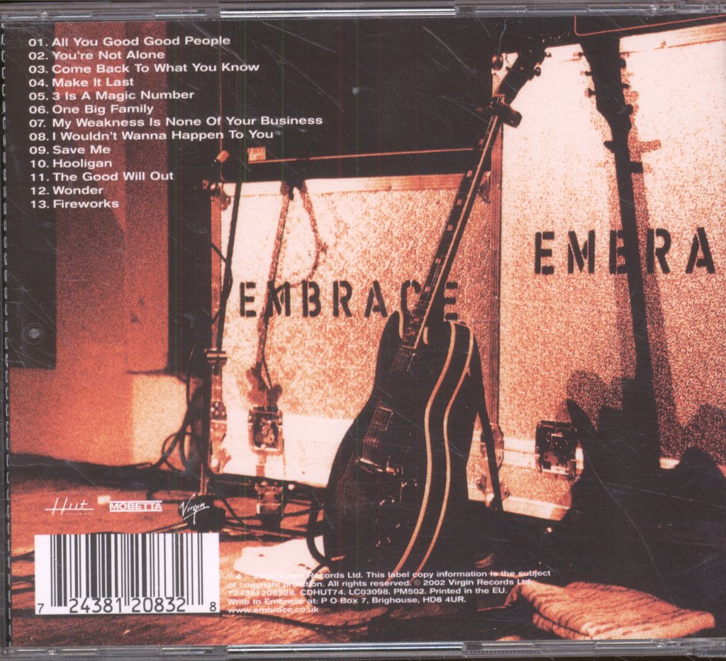 Embrace - Fireworks (Singles 1997-2002) - Cd