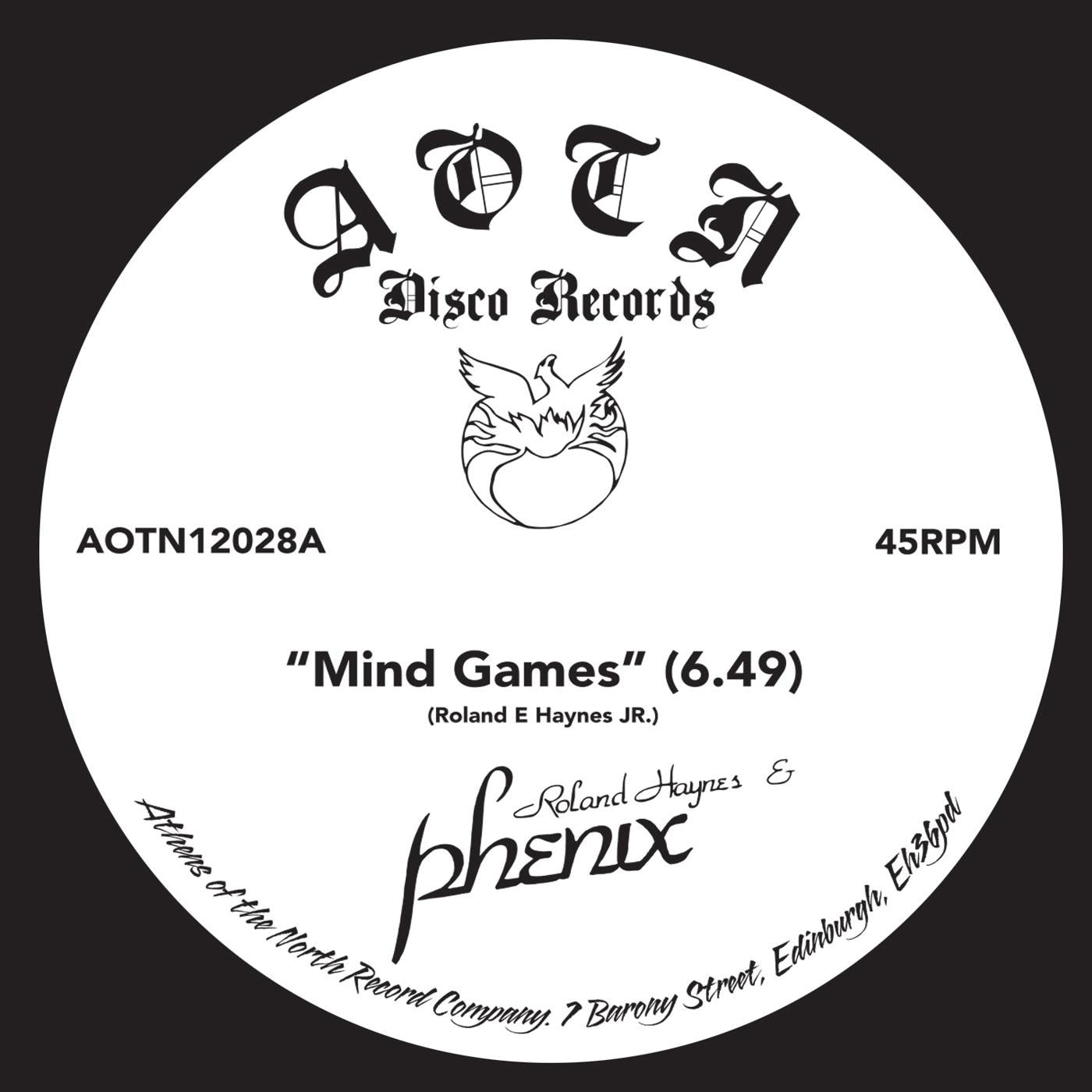 Roland Haynes Jr. & Phenix - Mind Games - 12 Inch