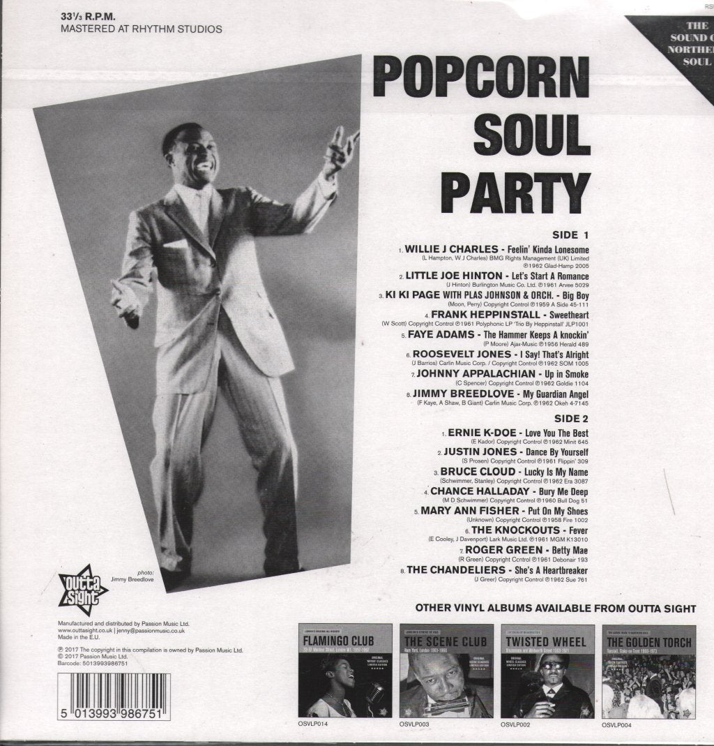 Various Artists - Popcorn Soul Party - Lp